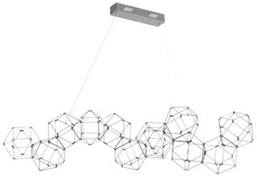 Sospensione lucciola 12 elementi md18001068-12ass acciaio