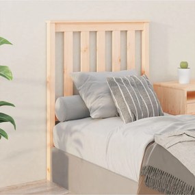 Testiera Per Letto 81x6x101 Cm İn Legno Massello Di Pino /