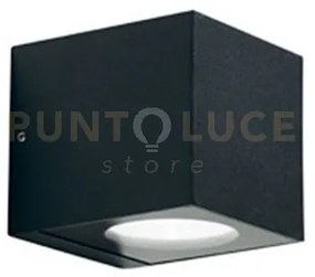 Ges1091c- applique in alluminio led 3000k 1050lm 12w ip65 colore gr...