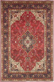 Tabriz Tappeto 300 x 200 Blu (Iran) Annodato A Mano