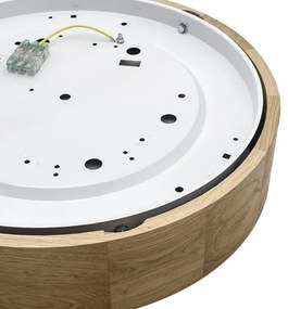 Brilagi - Plafoniera LED CARVALHO LED/36W/230V rovere Ø 37,5 cm
