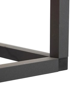 Lampada a sospensione intelligente nera 4 luci con Wifi G95 - Big Cage