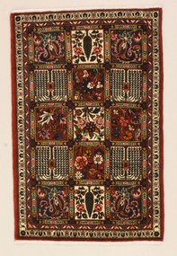 Bakhtiar Tappeto 100x70 (Iran) Annodato A Mano
