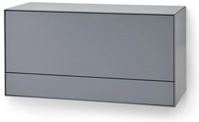 Armadio multifunzione a parete grigio grafite Edge by Hammel - Hammel Furniture