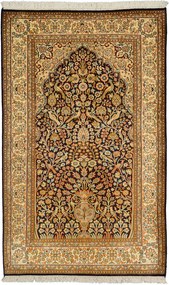 Cashmere Silk Tappeto orientale 160x100 Beige (Indian) Annodato A Mano