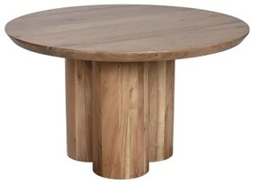 Tavolino da Caffè Home ESPRIT Marrone Naturale Legno di acacia 80 x 80 x 45 cm