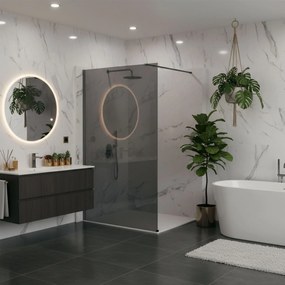 Parete doccia Rea Flexi Grey / Titan 110