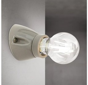 Orion - Applique da parete FROST 1xE27/60W/230V grigia