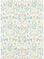 Zoffany Carta da parati Pompadour Print - Mineral