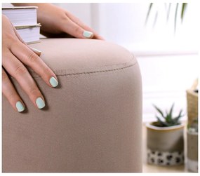 Sgabello marrone chiaro Ropp - Artie