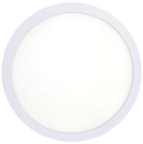 Plafoniera LED LED/18W/230V 4200K diametro 21 cm bianco