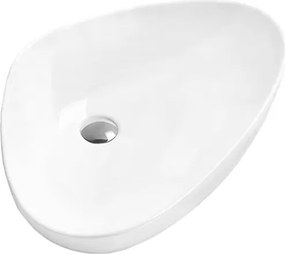 Mexen Bella lavandino da appoggio 59 x 39 cm, bianco - 21465900