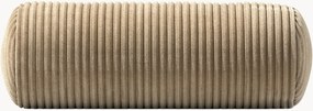 Cuscino per divano in velluto a coste Vetsak, Ø 16 x L 40 cm