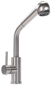 Rubinetto da cucina REA Troy Brush Steel
