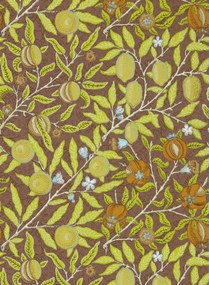 Morris & Co Tapete Fruit - Chocolate