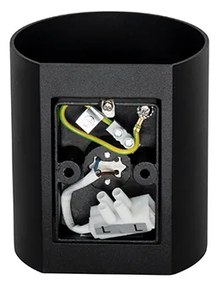 Applique moderna nera - Sabbio