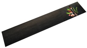 Tappeto Da Cucina Lavabile Spezie 60x300 Cm Velluto /