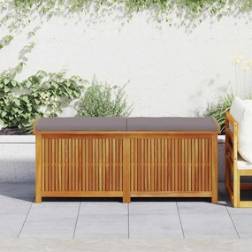 Scatola Cuscini Da Esterno 150x50x60,5 Cm Legno Massello Acacia /
