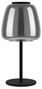 Lampada da tavolo LED Alfero-Z nero, luce CCT, EGLO