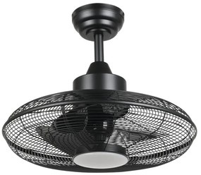 Ventilatore da soffitto Igeldo nero, ø 53 cm EGLO