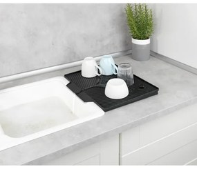 WENKO 54771100 - Scolapiatti NELIA 34x40 cm nero