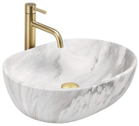 Lavabo da appoggio Rea Amelia ASH MATT