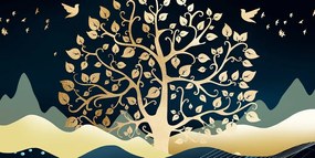 Stampa su tela – Albero della vita moderno
