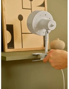 Nordlux - Lampada con morsetto MATIS 1xE27/15W/230V bianco