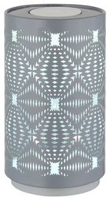 Globo 21018G - Lampada da tavolo LED RGB AMIYAH LED/1W/5V 500 mAh grigia