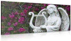 Quadro su tela – Angelo che suona l'arpa