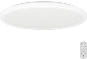 Eglo 901458 - Lampada LED dimmerabile da esterno ROVITO-R 18,5W/230V diametro 38,9cm IP44 bianco +RC