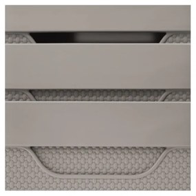 Scatola di plastica con coperchio Deco - Rotho