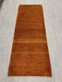 Loribaft Tappeto 80x240 Giallo (Iran) Annodato A Mano