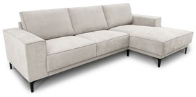 Divano angolare color crema (con penisola a destra) Copenhagen – Scandic