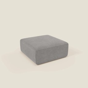 BonBon pouf divano modulare in 2 dimensioni in tessuto smacchiabile T23 grigio