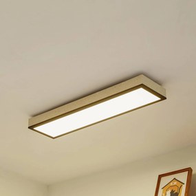Lindby Plafoniera LED Laviona, CCT, dimmerabile, cemento, 80 cm