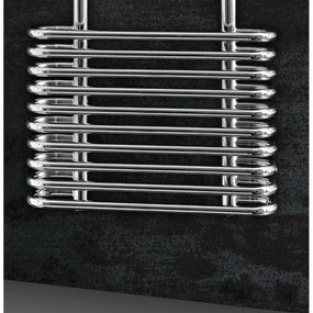 Kamalu - Scaldabagno Termoarredo 500x900mm cromato modello Kam-380