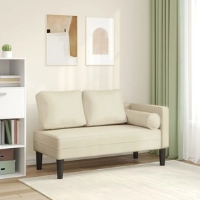 Sdraio Con Cuscini Crema İn Similpelle /
