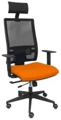 Sedia Ufficio con Poggiatesta PC B10CRPC Arancio