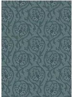 Little Greene Tapete Hoja - Air Force Blue