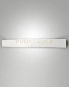 Lotus applique bianca 93cm a led 3000k - 30w - 3900 lm dimmerabile ...
