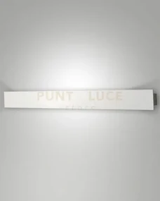 Lotus applique bianca 93cm a led 3000k - 30w - 3900 lm dimmerabile ...