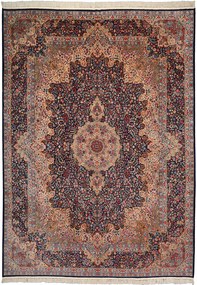 Kerman Tappeto 300 x 420 Rosa (Iran) Annodato A Mano
