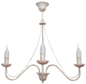 Lampadario a sospensione con supporto rigido MALBO III 3xE14/10W/230V