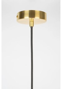 Lampada a sospensione color oro con paralume in vetro ø 12 cm Robin - White Label