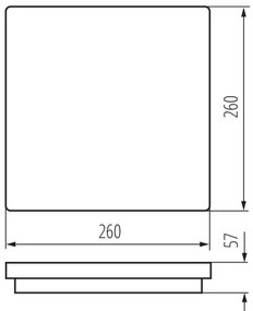 Kanlux 38782 - Lampada LED da esterno BENO LED/24/30W/230V 3000/3500/4000K IP65 bianco