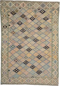 Kilim Tappeto 200x290 (Pakistan) Annodato A Mano