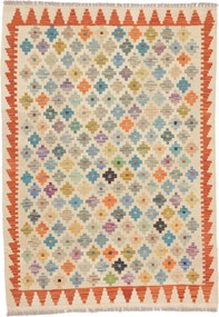 Kilim Tappeto 90 x 120 (Afghanistan) Annodato A Mano