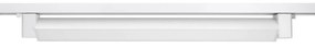 Faro LED Lineare 24W per Binario Monofase Orientabile Bianco - 100° Colore Bianco Naturale 4.000K