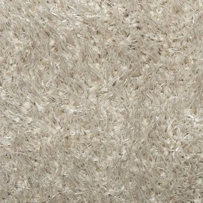 Tappeto a Pelo Lucido Lungo ISTAN Effetto Beige 160x230 cm